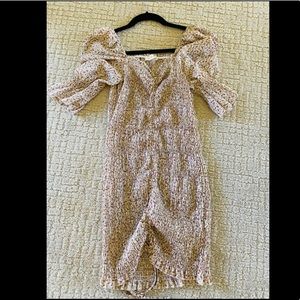 Floral Dress, Tight and cute! Size:S